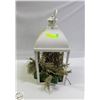 Image 1 : WHITE LANTERN CHRISTMAS DECORATION
