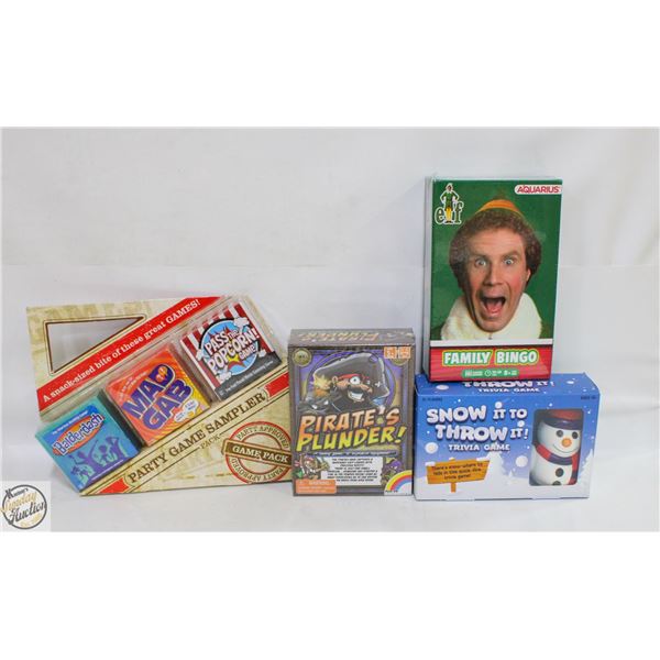 SEALED/NEW GAMES MATTEL PARTY