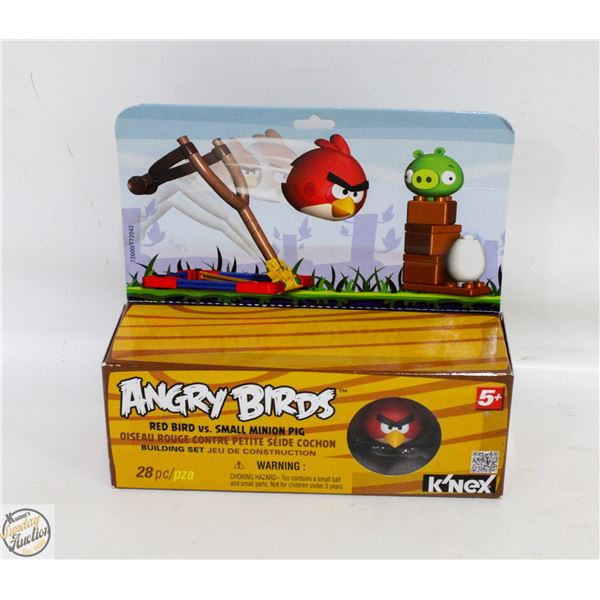 NEW K'NEX ANGRY BIRDS RED BIRD