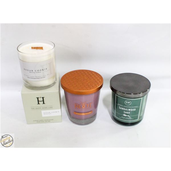 NEW 3 CANDLES ROOT-DW -THE HAPPY HOME LINE