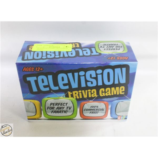 SEALED GO GAMES TELEVISION TRIVIA