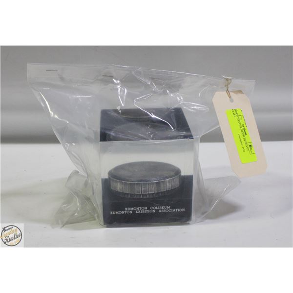 EDMONTON COLISEUM IN HEAVY LUCITE