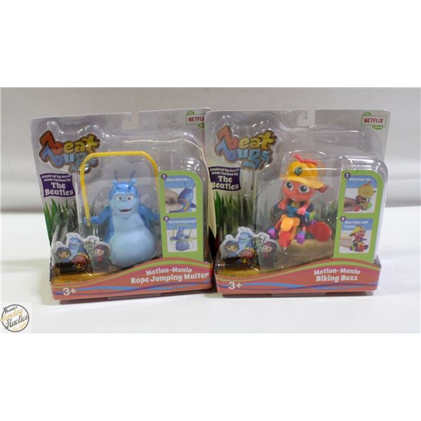 2 BEAT BUGS TOYS - ROPE JUMPING WALTER &