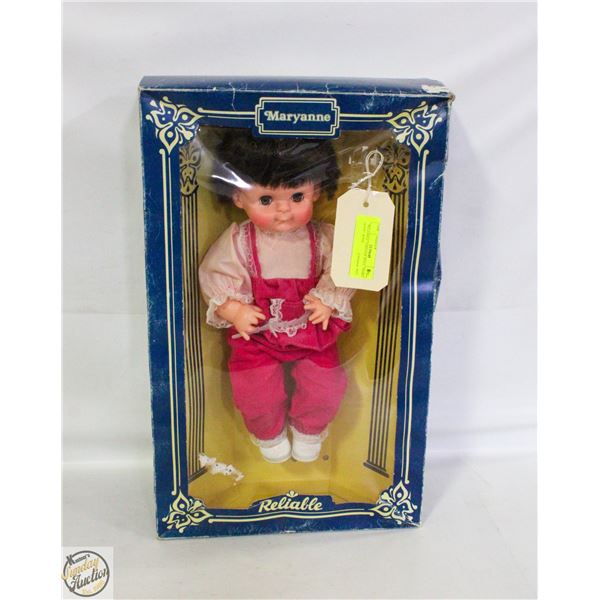 "RELIABLE" VINTAGE DOLL "MARY ANNE" WITH