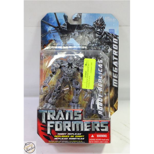 MEGATRON TRANSFORMER 2007 HASBRO IN BOX