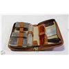 Image 1 : VINTAGE GROOMING SET IN LEATHER CASE