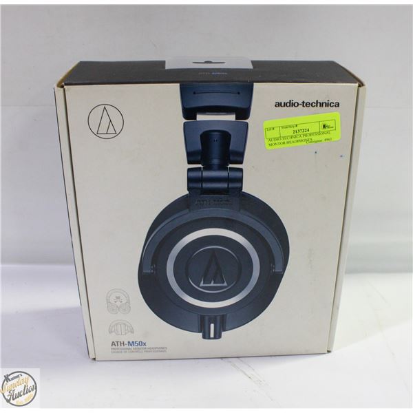 AUDIO-TECHNICA PROFESSIONAL MONTOR HEADPHONES