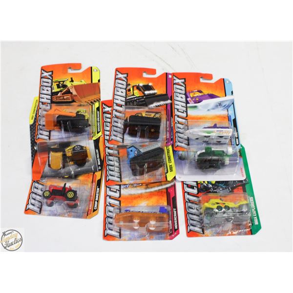 9 VINTAGE MATCHBOX CARS