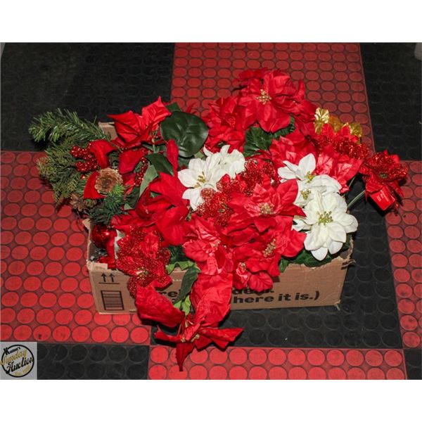 ARTIFICIAL FLOWER STEMS APROX 50 - NEW