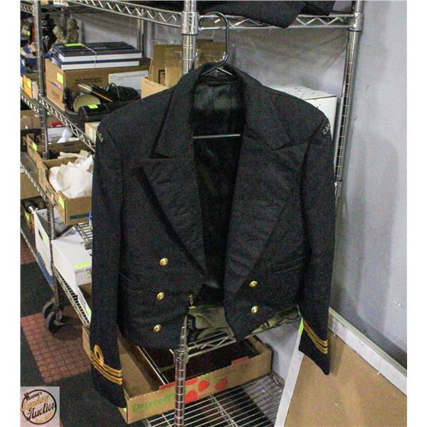 VINTAGE MILITARY COAT & PANTS-ESTATE