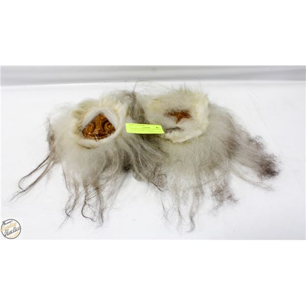 ALASKA CARIBOU/ICELAND SHEEP AJAGUTAK ISSUK WOOD