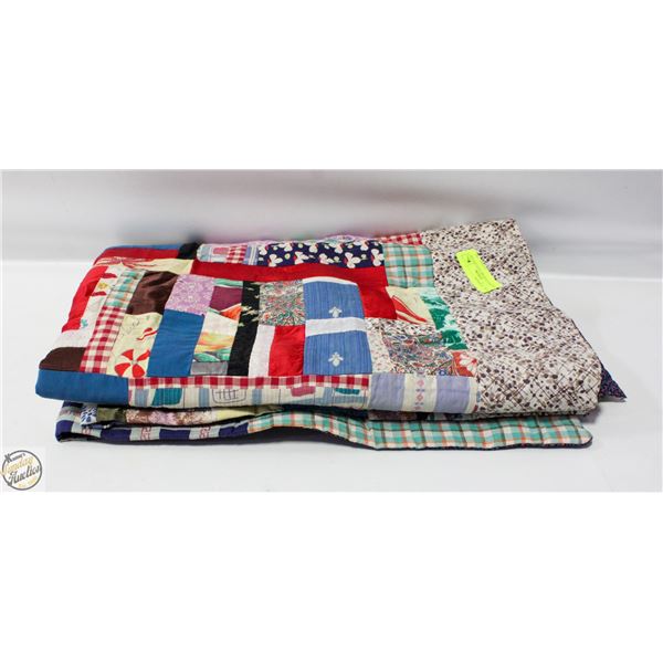 1950'S PATCHWORK QUILT-ESTATE