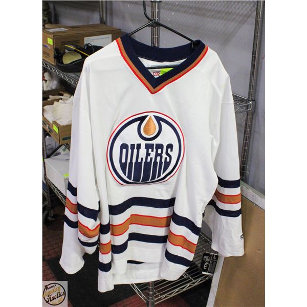 OFFICIAL CCM EDMONTON OILERS JERSEY