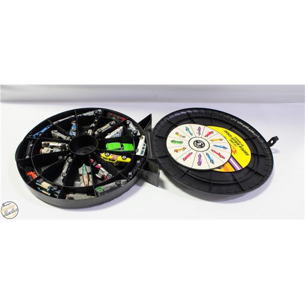 REDLINE HOT-WHEELS CASE FULL OF CARS