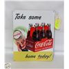 Image 1 : 2 METAL SIGNS COCA COLA & CAMPBELL'S SOUP