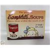 Image 2 : 2 METAL SIGNS COCA COLA & CAMPBELL'S SOUP