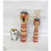 Image 1 : 2 VINTAGE JAPANESE KOKESHI DOLLS