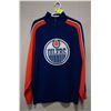 Image 1 : MENS LARGE OILERS  SWEATER