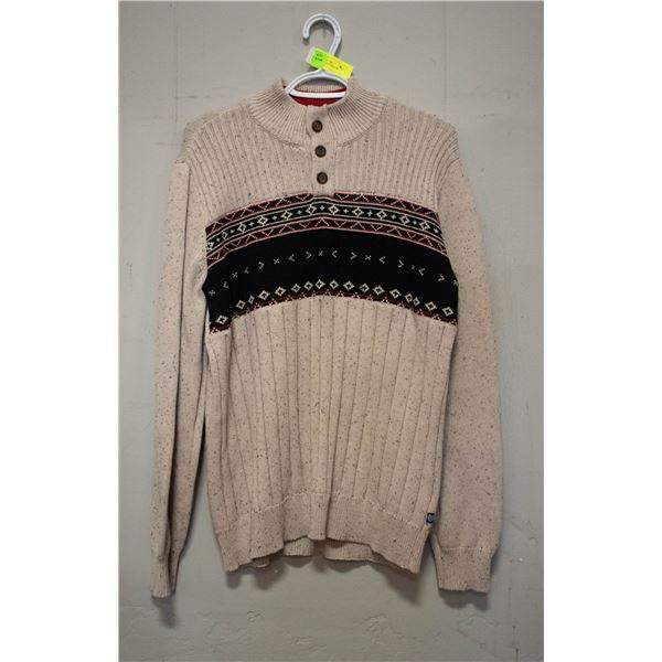 MENS LARGE CHAPS WINTER SWEATER