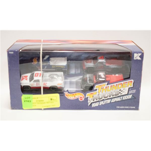 HOT WHEELS THUNDER TRUCKS COLLECTION