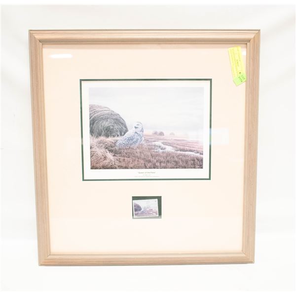 DUCKS UNLIMITED 'QUEEN OF THE FIELD' SIGNED & #'S