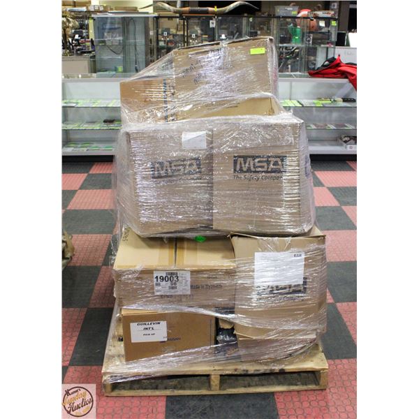 PALLET OF ASSORTED PPE MAY INCLUDE: SAFETY GLASSES