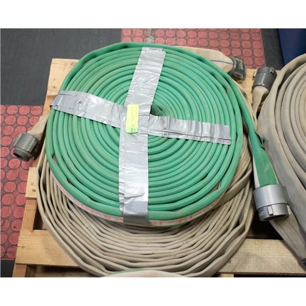 3 X 50FT FIRE HOSES 1.5" X 50FT