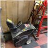 Image 1 : YARD MACHINES SNOWBLOWER; 21” 4-CYCLE; 179CC WITH