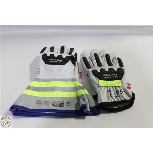 XL & 2XL INSULATED LEATHER GLOVES