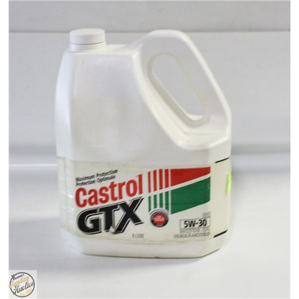 CASTROL 0W-30 JUG OF OIL