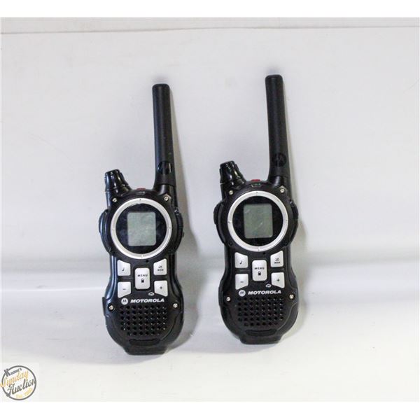 MOTOROLA 2 WAY RADIOS