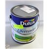 Image 1 : DELUX PPG8447 1 GALLON WHITE PAINT (2024 NEVER