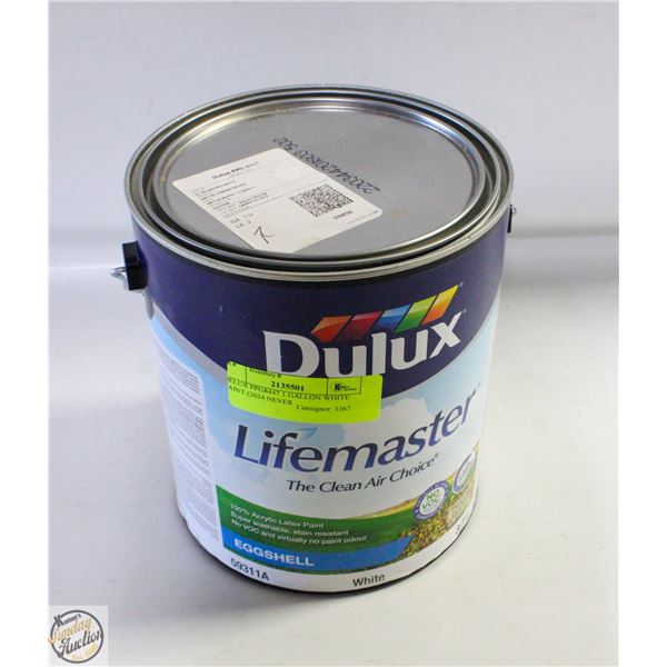 DELUX PPG8447 1 GALLON WHITE PAINT (2024 NEVER