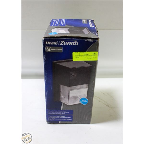 NEW ZENITH SECURITY SENSOR LIGHT