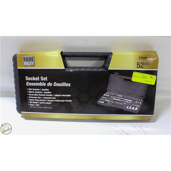 NEW 52 PC SOCKET SET