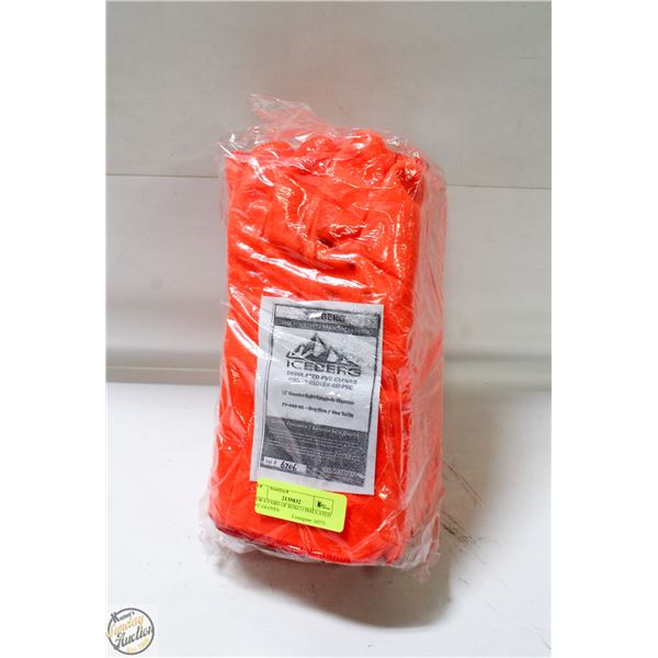 NEW 6 PAIRS OF RONCO INSULATED PVC GLOVES