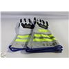 Image 1 : XL INSULATED LEATHER GLOVES TOGETHER-ESTATE