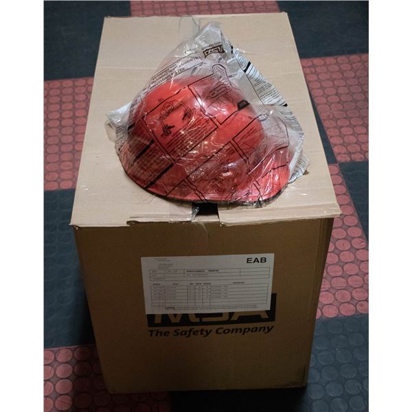 BOX OF NEW CSA APPROVED HARD HATS
