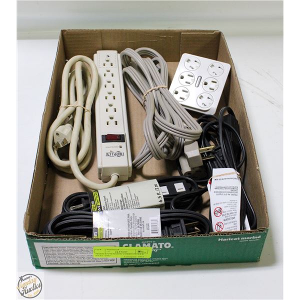 HOME EXTENSION CORDS POWER BARS AND