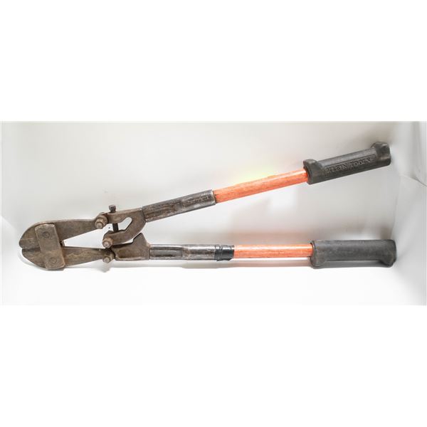 KLEIN TOOLS 24" BOLT CUTTERS (WORKING BUT STIFF)
