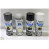 Image 1 : 4PK RUSTOLEUM SPRAY PAINT