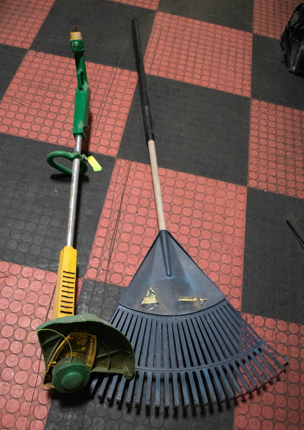 Electric Leaf Rake ELECTRIC WEED EATER + LEAF RAKE