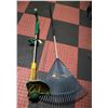 Image 1 : ELECTRIC WEED EATER + LEAF RAKE
