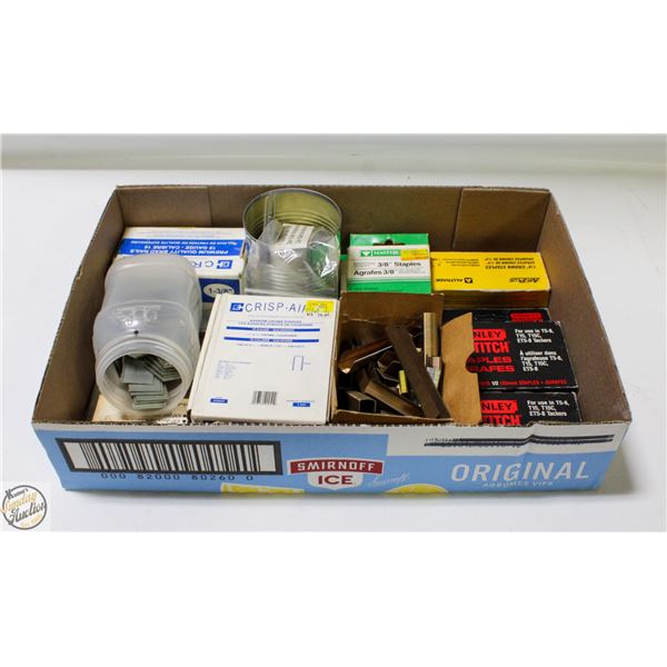 STAPLES & BRAD NAILS FLAT