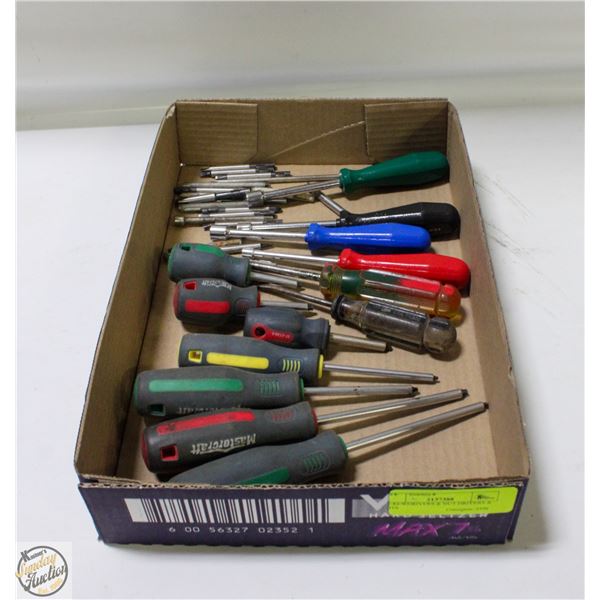 SCREWDRIVERS & NUT DRIVERS & BITS