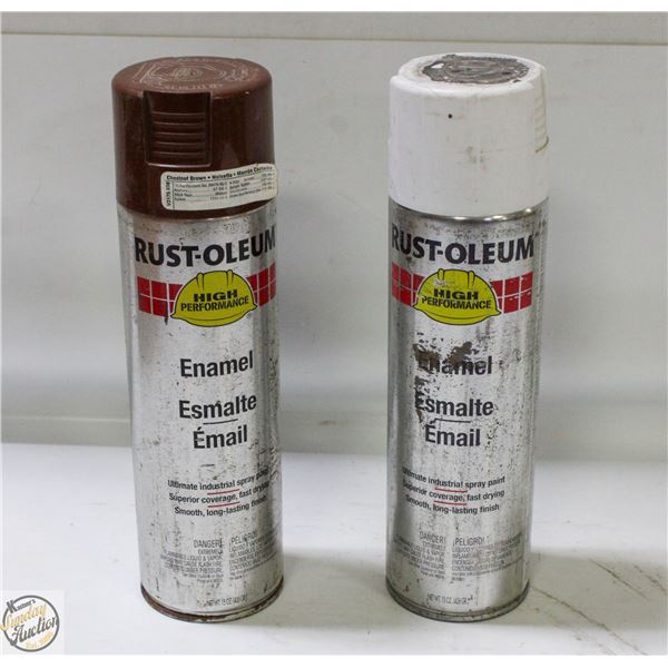 2 RUSTOLEUM ENAMEL