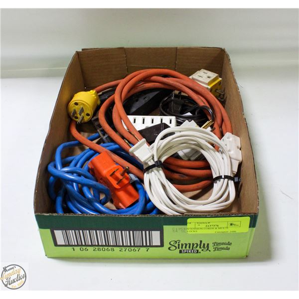 EXTENSION CORDS & MULTI BLOCKS