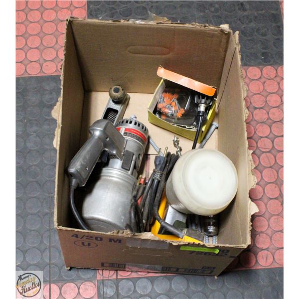 2 PAINT SPRAYERS - TOOLS LOT