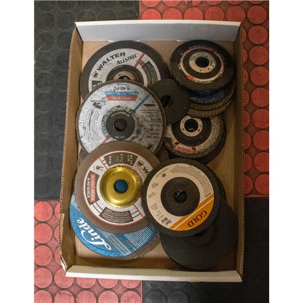 6" & 4" GRINDING WHEELS ASSORTED TYPES