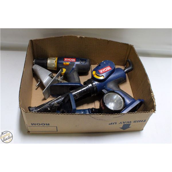 RYOBI CORDLESS POWER TOOLS